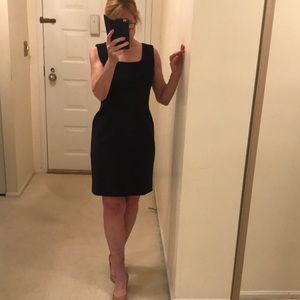 Navy Blue Dress. Size 2P